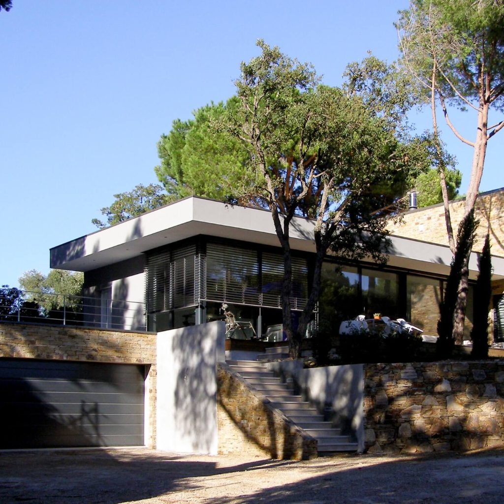 Construction et décoration d’une maison neuve – Sainte Maxime – 2008