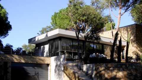 Construction et décoration d’une maison neuve – Sainte Maxime – 2008